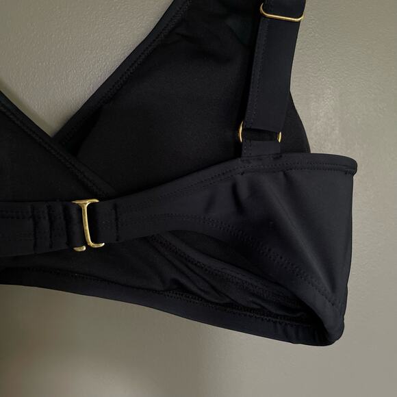 NWT KINDRED BRAVELY Crossover Maternity & Nursing Bikini Top Black Size Large‎ - Picture 12 of 16